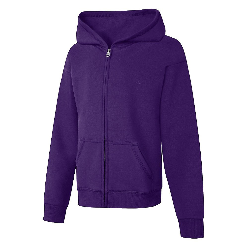 Hanes Girls' Comfortsoft Ecosmart Full-Zip Hoodie
