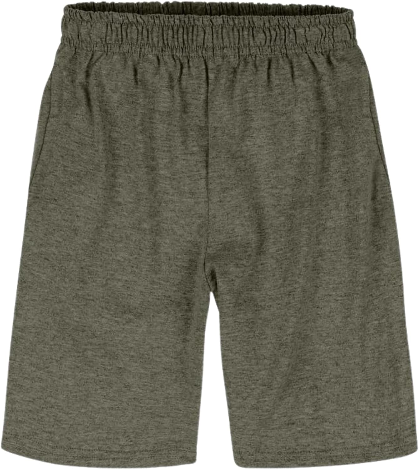 Hanes Boys’ Jersey Shorts Pack, 2-Pack, Cotton Shorts for Boys with Pockets, Pull-On Shorts