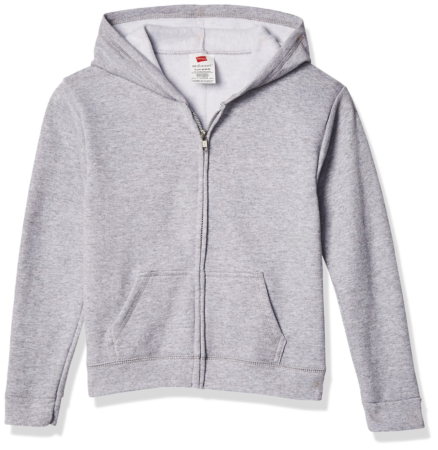 Hanes Girls' Comfortsoft Ecosmart Full-Zip Hoodie