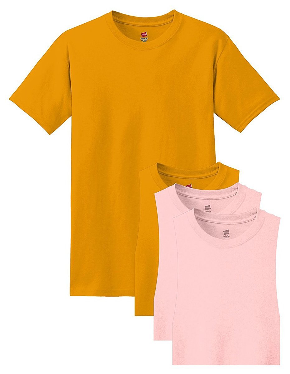 Hanes Men's Fresh Iq Slim Fit Crew Undershirt, 4-pack